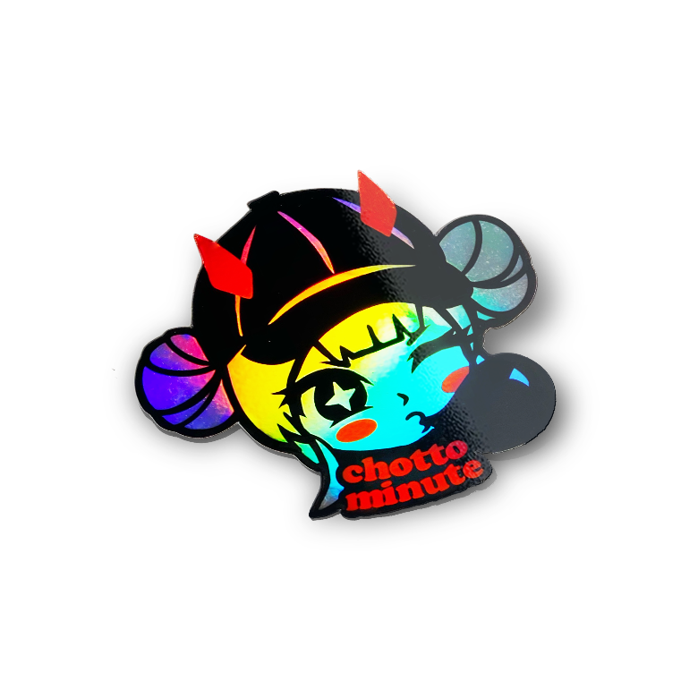 ChottoMinute! BubblePop Support Sticker ⭑